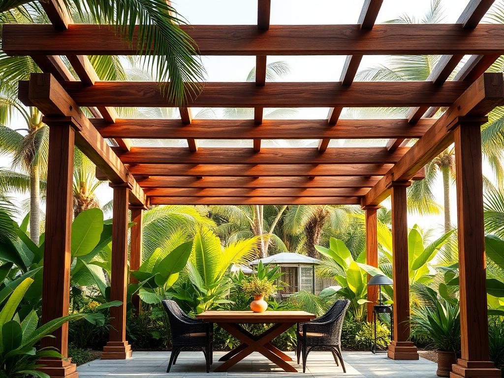 Pergolado Tropical